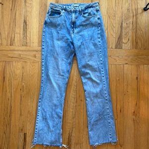 Zara Bootcut Jeans with Split Seam at Ankle